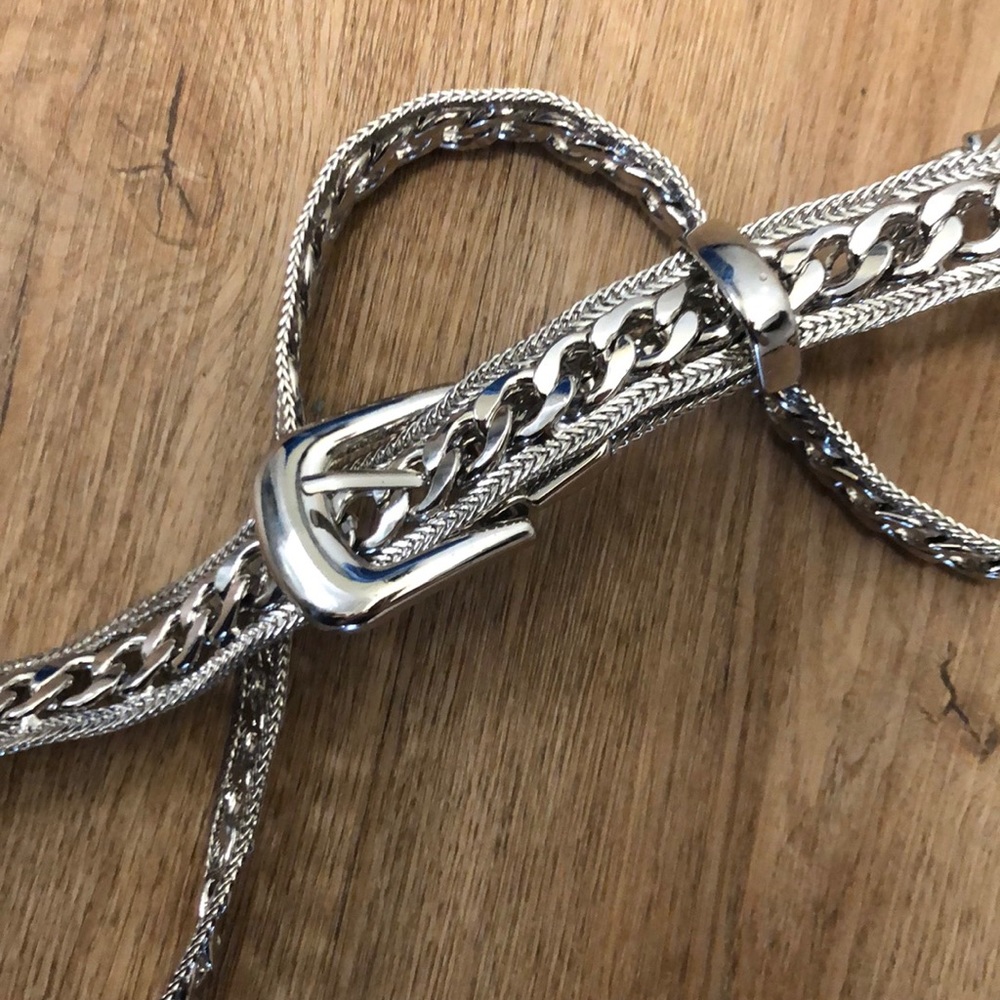 Silver belt